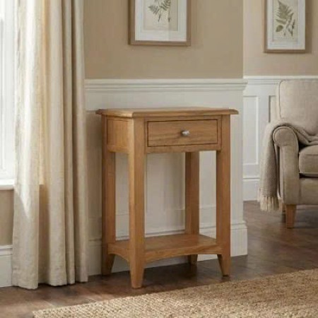 PPS Oak : Bàn Điện Thoại Nhỏ, 1 Ngăn Kéo